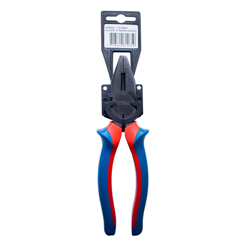 ALICATE PARA ELECTRICISTA  8" UNITEC