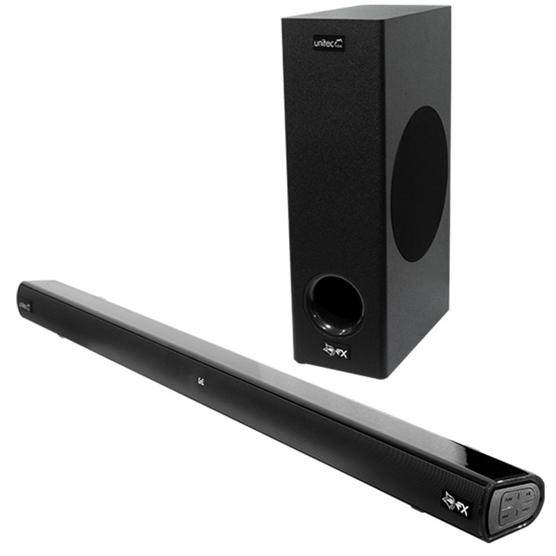 BARRA DE SONIDO CON SUBWOOFER 2.1