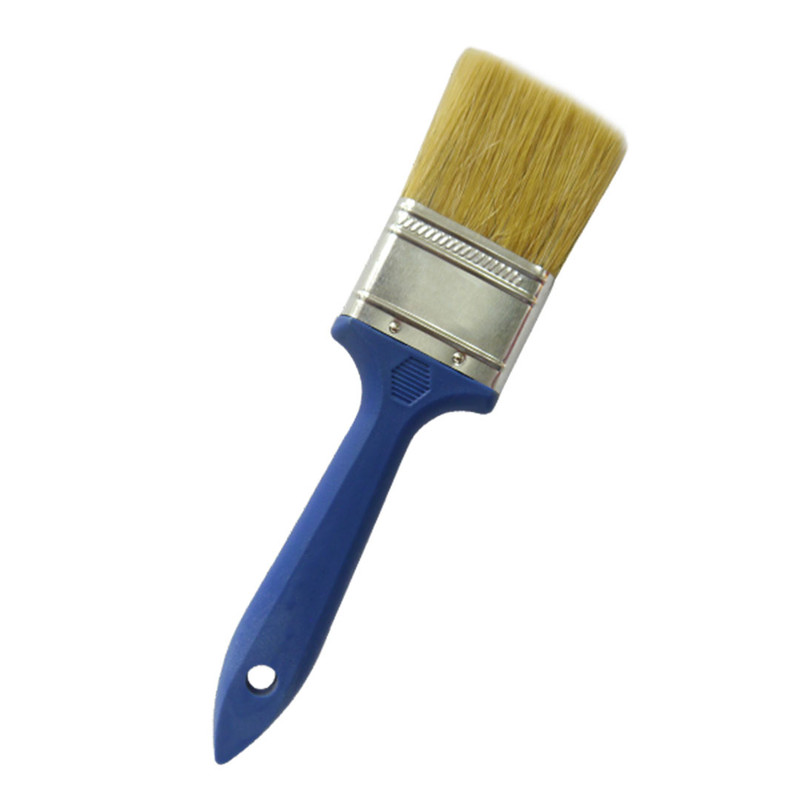 BROCHA MANGO PLASTICO AZUL 3" UNITEC