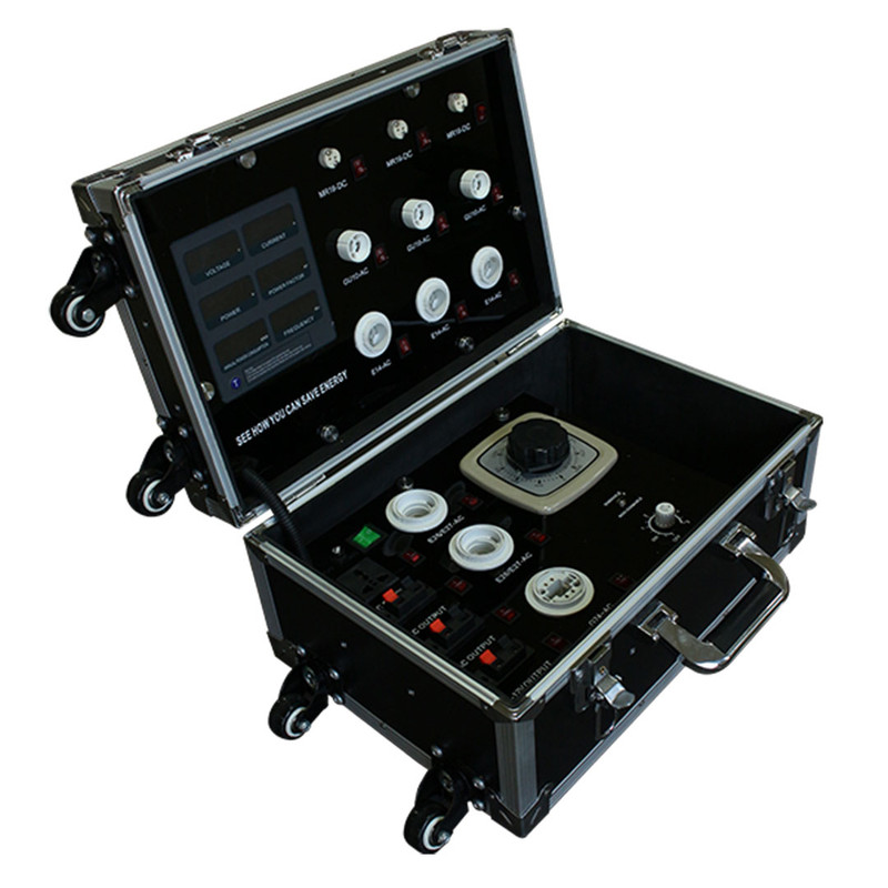 CAJA TESTER CON RODACHINAS ILUM UNITEC