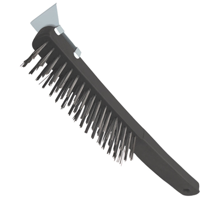 CEPILLO D/ALAMBRE MGO PLASTICO C/ESPATUL