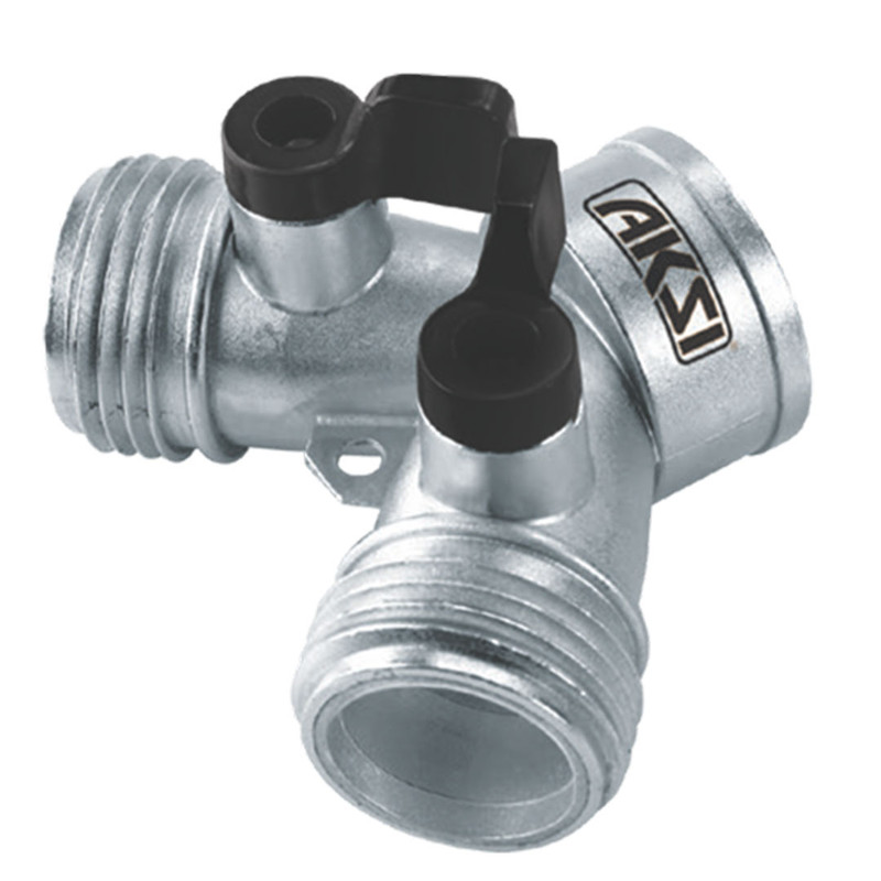 CONECTOR EN YEE METALICO AKSI