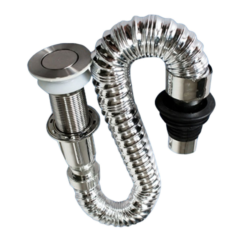 DESAGUE LAVAMANOS FLEXIBLE TIPO MONEDA