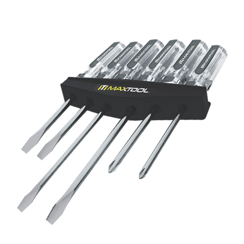 JGO 6PCS DESTORNILLADORES PALA-ESTRELLA MAXTOOL