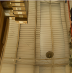 LAMINA PVC ESPEJO 2,44MTS X 1,22MTS ORO