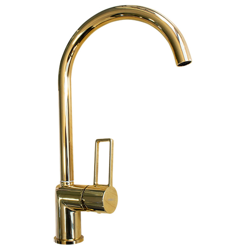 LLAVE LAVAPLATOS  MONOMANDO CISNE DORADA UNITEC