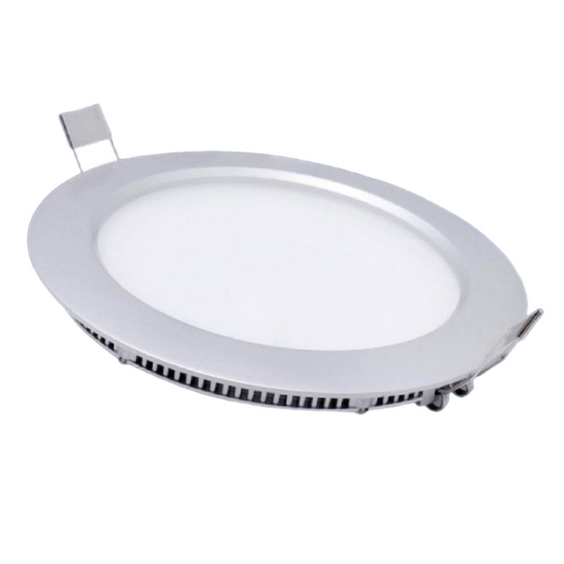 PANEL 3W CIRCULAR INCRUSTAR BLANCO UNITEC