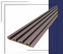 PANEL DE PARED ACANALADA 01 STONE GRIS 2.95 X 0.16