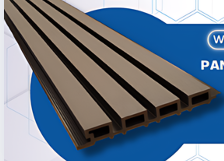 PANEL DE PARED ACANALADA EXTERIOR 06 WENGUE 2.90 X 0.22