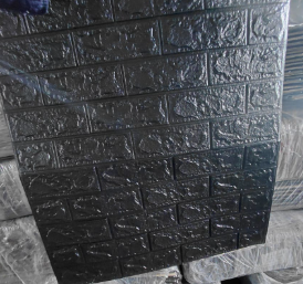 PARED ESPUMA LADRILLO NEGRO 70X77