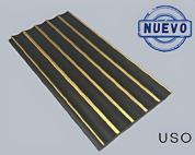 PANEL PS LUXURY NEGRO HH24105 2,90 MTS x15 CM (21unid)