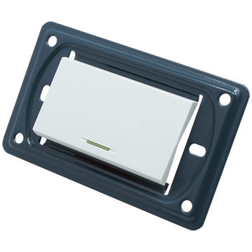 [16162180] INTERRUPTOR SENCILLO SIN TAPA UNITEC