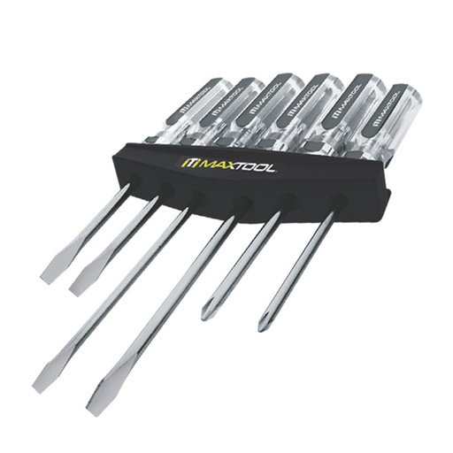 [16165046] JGO 6PCS DESTORNILLADORES PALA-ESTRELLA MAXTOOL