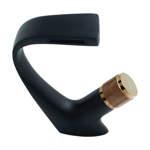 [16163854] LLAVE LAVAMANOS MONOMANDO  EN CASCADA NEGRA UNITEC