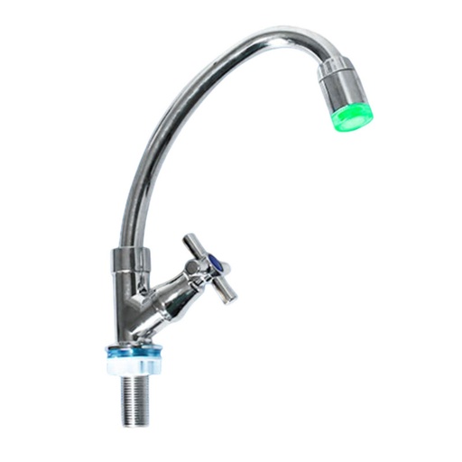 [16162465] LLAVE LAVAPLATOS MESON FIJA L/LED CRUCETA UNITEC 