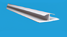 [MOL-H-BL] Moldura UNION H CIELO RASO x  6 mtr