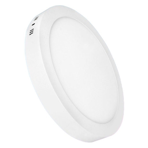 [16160763] PANEL 12W CIRCULAR SOBREPON BLANCO UNITEC