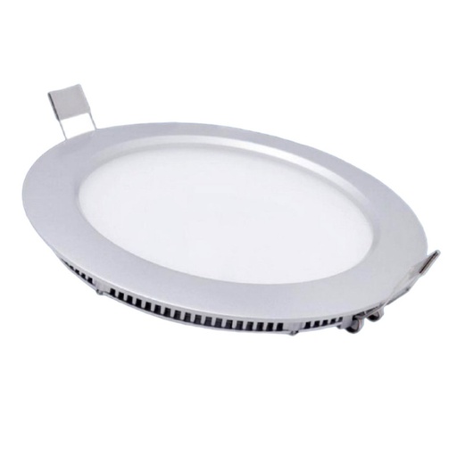 [16160908] PANEL 3W CIRCULAR INCRUSTAR BLANCO UNITEC