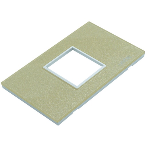 [16162458] TAPA ACRILICA DORADA TV/TEL UNITEC