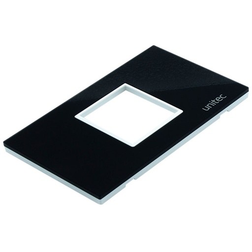 [16162426] TAPA ACRILICA TV / TEL NEGRA UNITEC