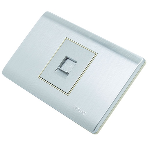 [16161556] TOMA TELEFONO ACERO INOXIDABLE UNITEC