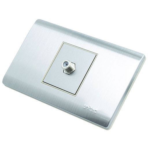 [16160787] TOMA TV ACERO INOXIDABLE UNITEC