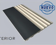 [14122513] PANEL PS ESTUARIO NEGRO HH24109 2,90 MTS x16CM