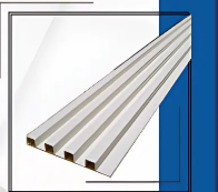 [14122003] PANEL DE PARED ACANALADA 03 POLAR BLANCO 2.95 X 0.16