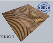 [14122512] PANEL PS BISELADO MADERA TEKA HH24103 2,90 MTRS X 30 CM